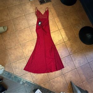 Fashion Nova Red Maxi Dress